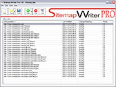 Sitemap Writer Screenshot